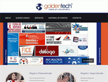 Tablet Screenshot of goldentech-e.com